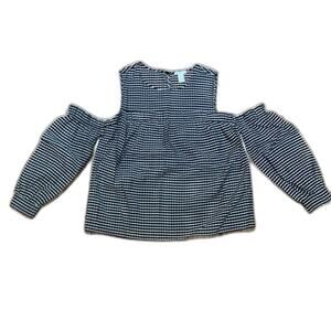 H&M Cold Shoulder Blouse - NWOT - Size 14